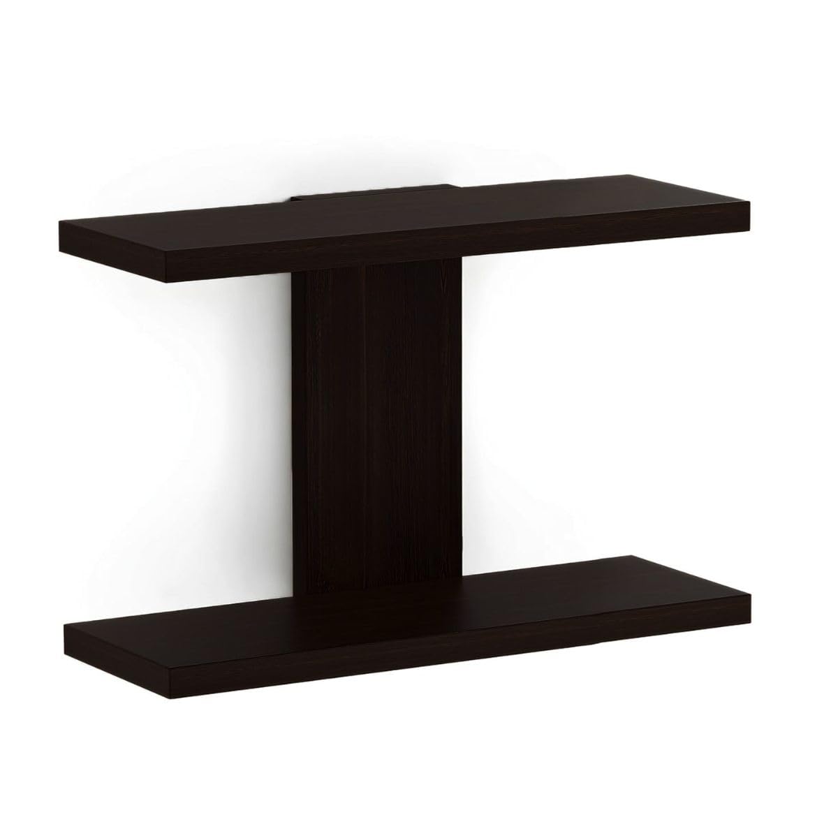 MTANK Wooden Wall Hanging Shelf | Wall Mount TV Unit Rack For Living Room | Rack Setup Box Stand For Home| (I-wall)