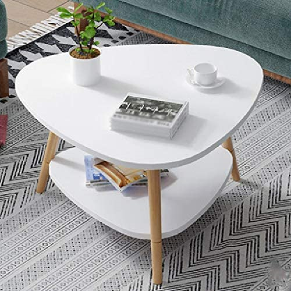 MTANK Nesting Coffee Table| 2 Tier End Table| Living Room Sofa Center Coffee Table for Home|