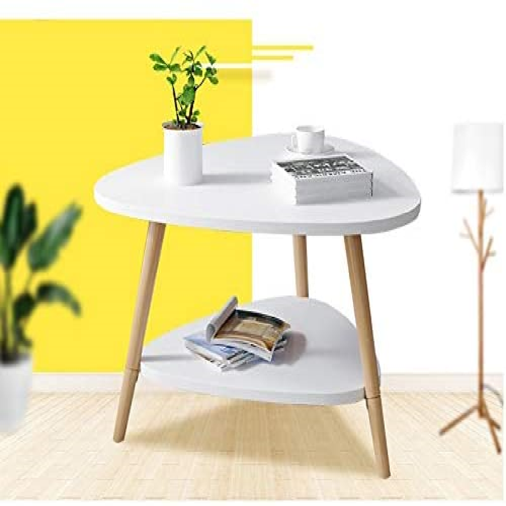 MTANK Nesting Coffee Table| 2 Tier End Table| Living Room Sofa Center Coffee Table for Home|