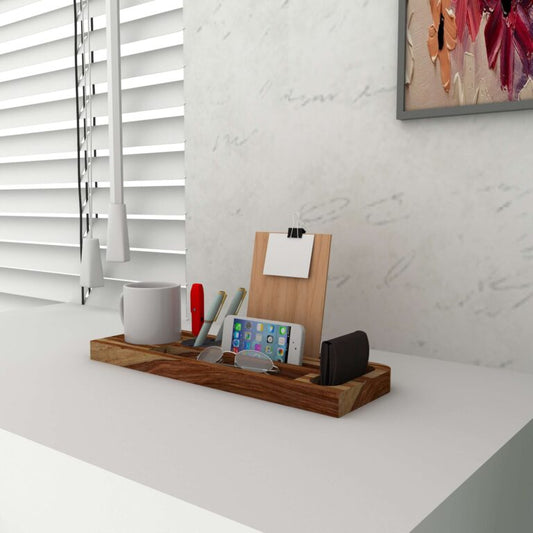MTANK Eco-Friendly Solid Wood Desk Organizer Tray